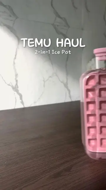 Make refreshing homemade drinks and creative ice cubes with this 2-in-1 cup and…