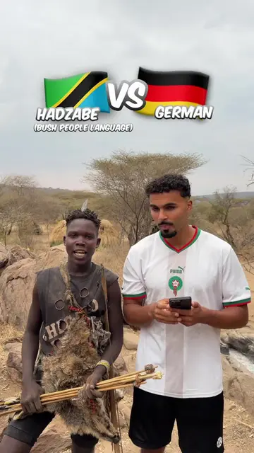 Bushman language vs German ☠️ #yzfamily