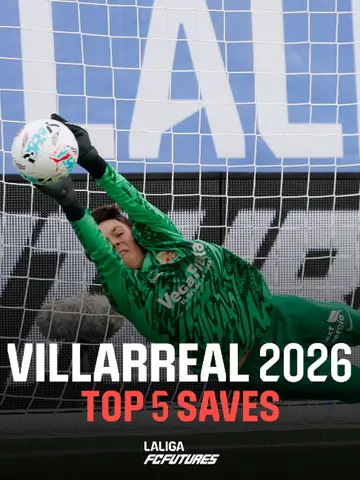 🧤 TOP 5 SAVES from #LALIGAFCFUTURES
