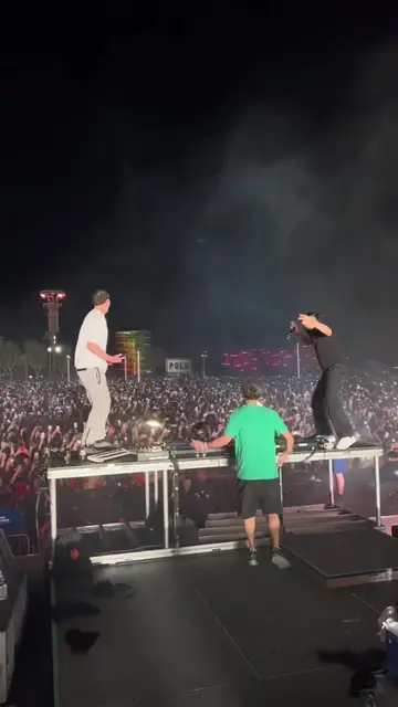 Baby again #Coachella @fredagainagain #fourtet