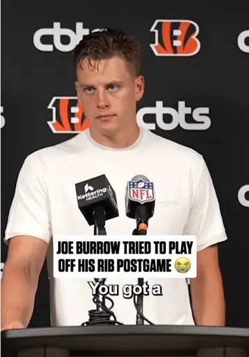“i don’t know what you’re talking about” 😂😂 #joeburrow #cincinnatibengals #nf…