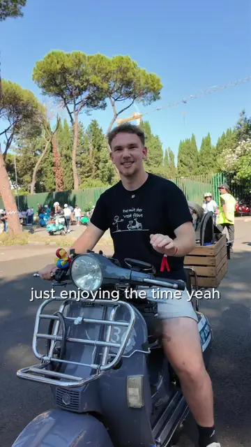 Your passion for Vespa never stops. Neither do we. Meet Jacob from Germany. Tog…
