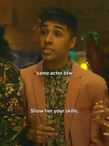 the duality of Chaneil Kular. #BestOfTheBestNetflix #SexEducationNetflix
