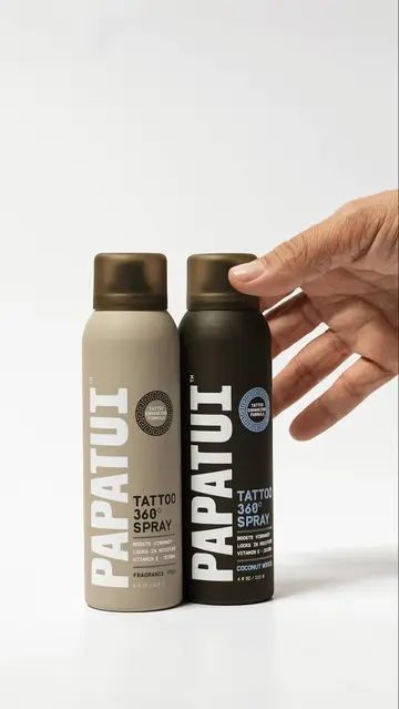 Your tattoos tell your story. Keep them looking their best. PAPATUI Tattoo Care…