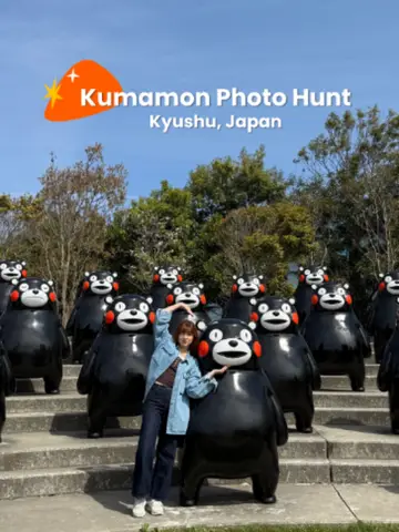 You haven't truly experienced Kyushu until you’ve gone on a Kumamon hunt in Kum…