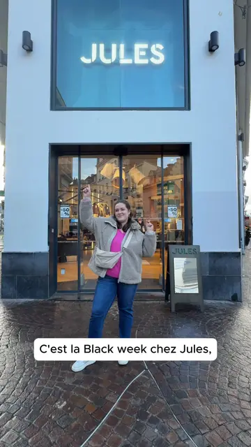 La BLACK WEEK démarre aujourd'hui chez Jules ! Profitez de promotions jusqu'à 5…