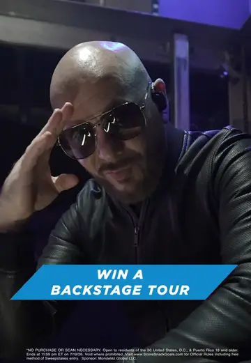 Big vibes, big trip, and your chance to meet me. Grab a pack. That’s #SNACKGOAL…