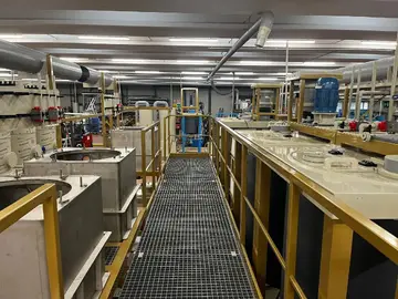All our Italian luxury gold refinery equipment is being installed. #goldrefiner…