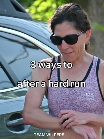 3 ways to recover after a hard run. #runtok #running #teamwilpers #letsdothis #…