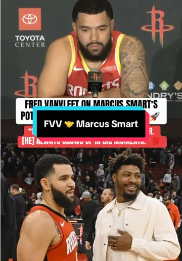 Fred VanVleet is ready to team up with “ultimate competitor” Marcus Smart this…