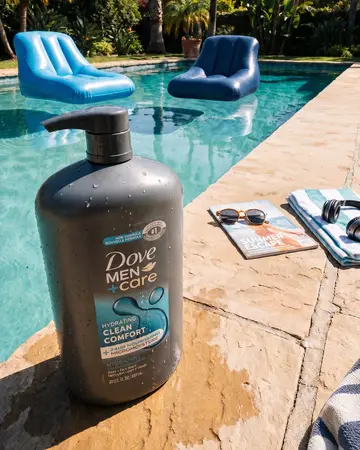 Pool. Shower. Repeat. Clean Comfort for whatever the long weekend brings.