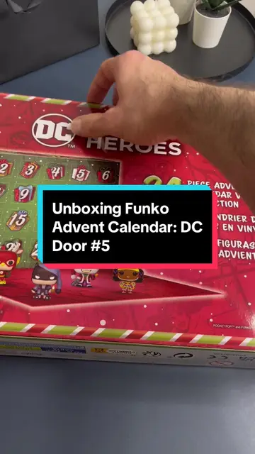 #unboxingvideo of Funko Advent Calendar: DC superheroes - Door #5 #asmr #funkop…