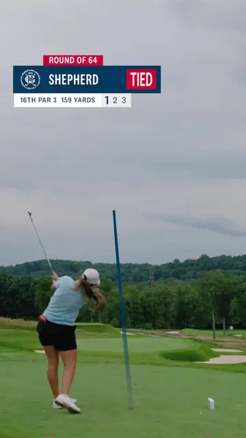 Ivy Shepherd and Sarah Spicer-Baldwin needed all 18 holes to decide their round…