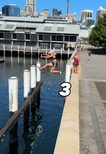 How many did you get right? 😏 #swim #save #water #waterchallenge #parkour