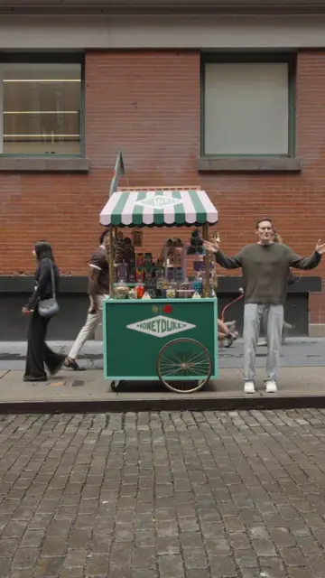 Anything from the trolley? 🍭✨ We hit the streets to give New Yorkers a first t…