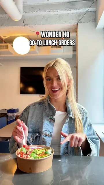 Go to lunch orders, straight from the source. #wonderfood #wonderdelivery #lunc…