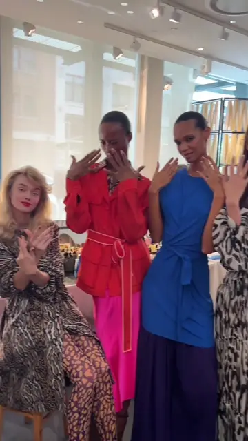 The nails behind the iconic return of @dvf. Consider this your nail forecast fo…