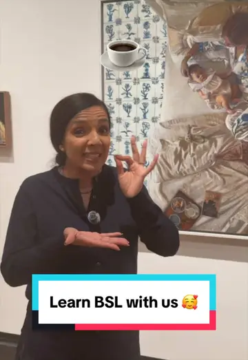 Watch and learn some artsy BSL with @rubbena_art Follow for the next in the ser…