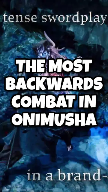 THE MOST BACKWARDS COMBAT IN ONIMUSHA #onimusha #capcom