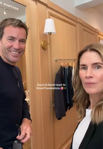 Gucci documented her first look at our immersive shopping experience in partner…