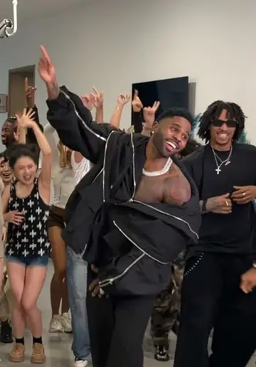 Invited fans in China that were waiting outside to do the dance with me backsta…