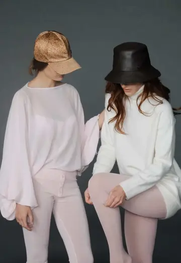 Maison Michel - New Fall-Winter 2026 Collection. The collection opens with a ch…