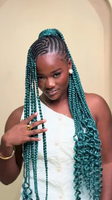 You can never go wrong with a bright shade of color! Braid Name: Complete braid…