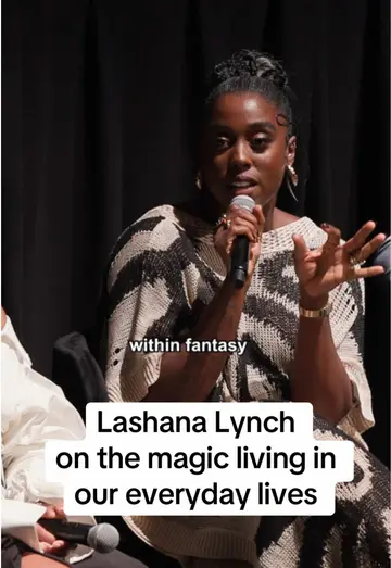 Lashana Lynch on how the magic in #ChildrenOfBloodAndBone isn’t rooted in fanta…