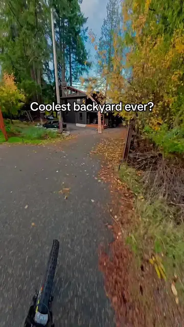 Reece Wallace has an insane setup 🏡 #GoPro #MTB #POV