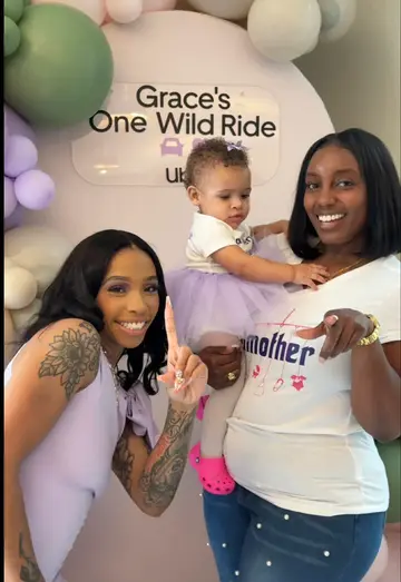 One Wild Ride 💜 After Maggie helped deliver Braya’s baby in an Uber last year,…