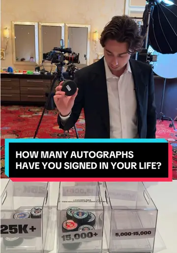 my hand hurts thinking about all those autographs 🫪 #NHL #hockey #sports #Quin…
