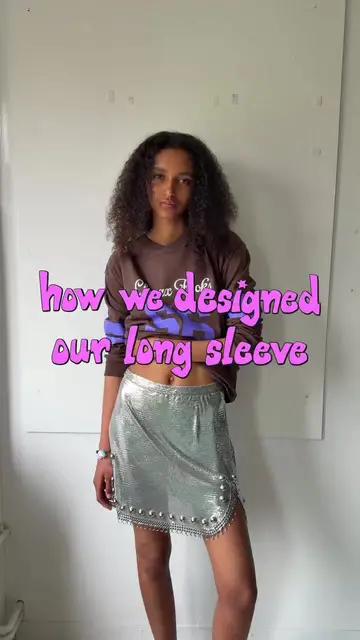 How we designed our long sleeve 👚🏈 take a look behind the scenes at the desig…