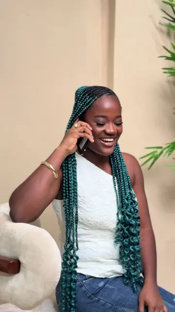 The 10x10 complete braid in color Teal available on our website and in store. #…