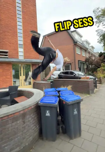 Flippen ook goed? 🙃 #parkour #freerunning #flip #athlete #def