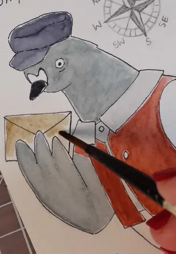 meet some of the mail room team from The Secret Postbox 📮🐦🧭🗺️ ✉️ The Secret…