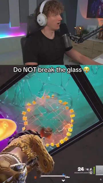 Do NOT break the glass.. 🙏🏼💀 #fortnite #gaming #funny #fortnitefunny #foryou…