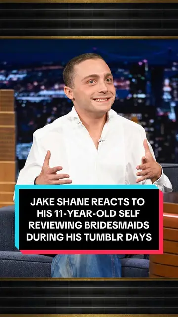 @Jake Shane reacts to his 11-year-old self reviewing Bridesmaids during his tum…