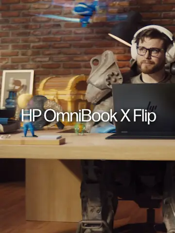 Meet your KPIs and earn a little XP on the side. HP OmniBook X Flip powers your…