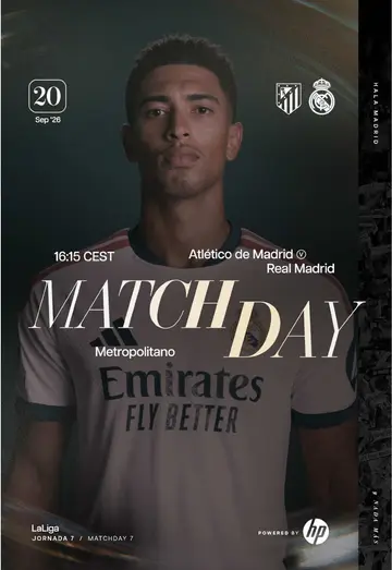 🔥 IT'S DERBY DAY! @HP #DERBY #gameday #realmadrid