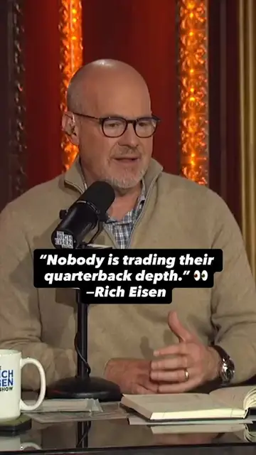 Rich Eisen speaks on the #Giants' QB room after Jaxson Dart’s injury 🏈 #nfl #n…