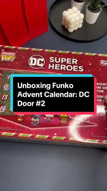Who is this? #unboxingvideo of Funko Advent Calendar: DC superheroes - Door #2…