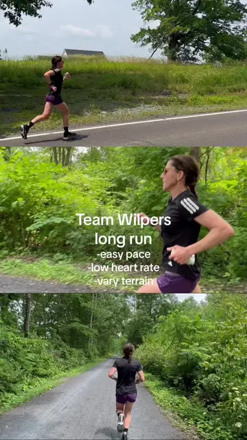 Keep your long runs easy. The distance or time running will vary based on train…