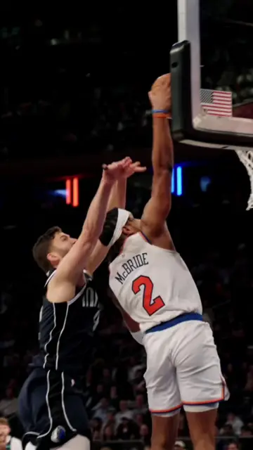 Put it on replay 🔥😮‍💨 #nyc #nba #basketball