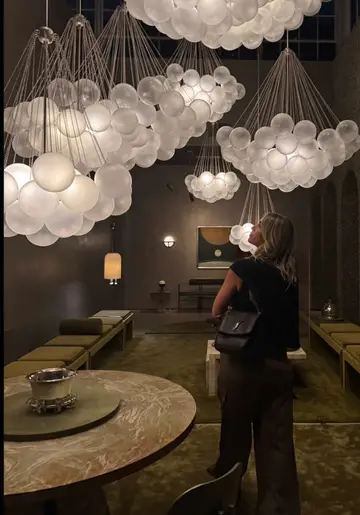 When the Apparatus lighting showroom HITS. #lightingdesign #apparatusstudio #in…