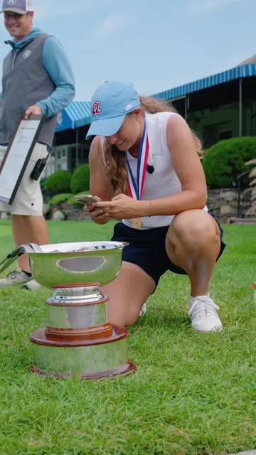 Mic’d 🎤 up with your 2026 U.S. Women’s Mid-Am champion, Ivy Shepherd 🏆