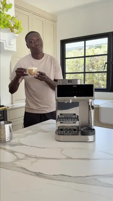 Maybe...just let @Ninja Kitchen AutoBarista do it? ☕🤷🏿‍♂️ #ninjapartner #hand…
