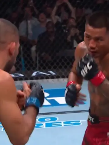 The Champ is landing some hard shots at the end of round 3 😮‍💨 #ufc #mma #ufc…