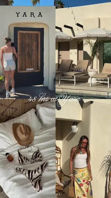 48 hours at the Yara in Palm Srings 🌴✨ #vacationideas #palmsprings