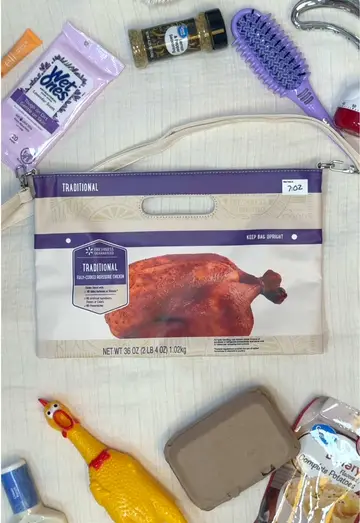 Just some inspo for what to pack in your Chicken Purse.​ Didn't get in on the f…