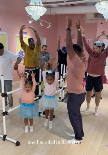 Sometimes being present means putting on a tutu and letting your kid lead 🩰 Ba…